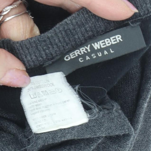 Gerry Weber Men's Grey XL Pullover Jumper