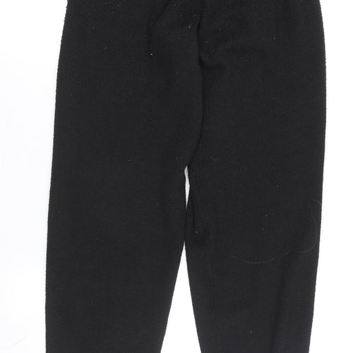 Jack Wills Women's Black Jogger Trousers Size 8