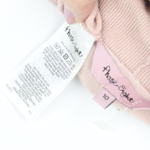 Phase Eight Women's Pink Jumper Size 10