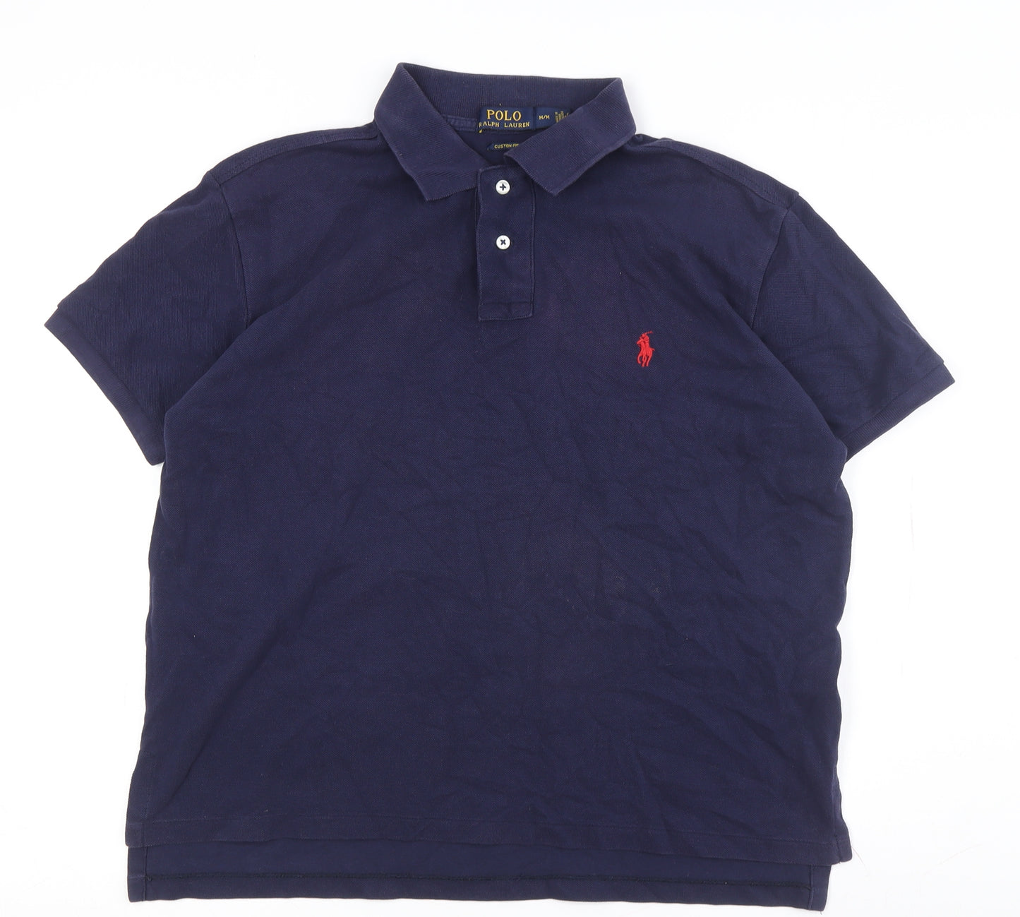 Ralph Lauren Men's Blue Polo Shirt M Classic Style