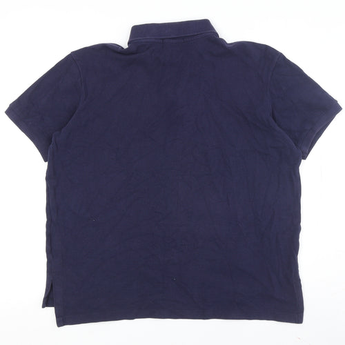 Ralph Lauren Men's Blue Polo Shirt M Classic Style