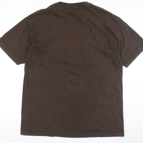 Alstyle Men's Brown AC/DC Music Band XL T-Shirt