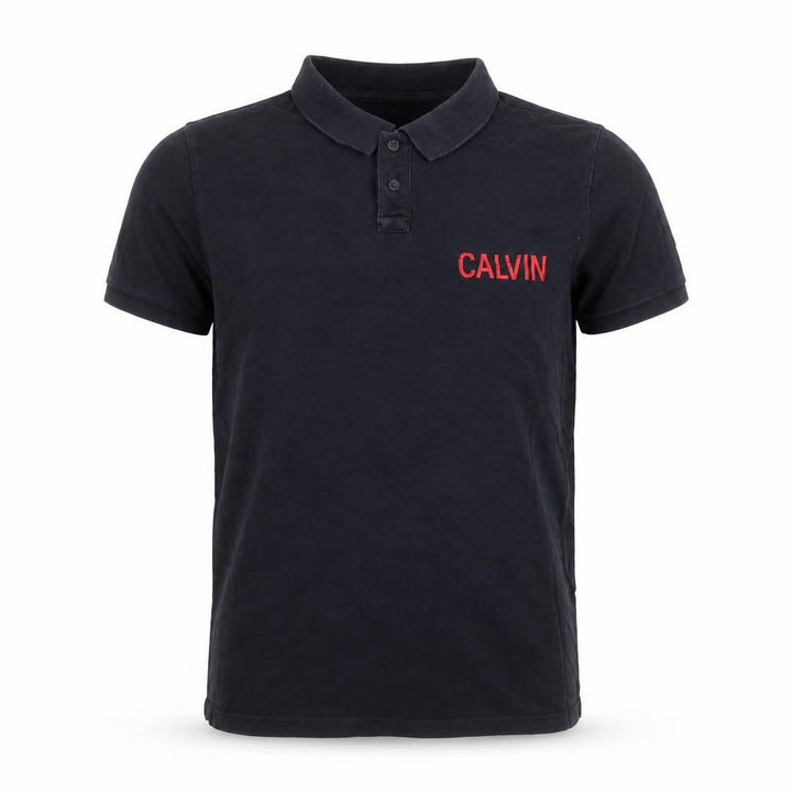 Calvin Klein Men's Black Polo Shirt L