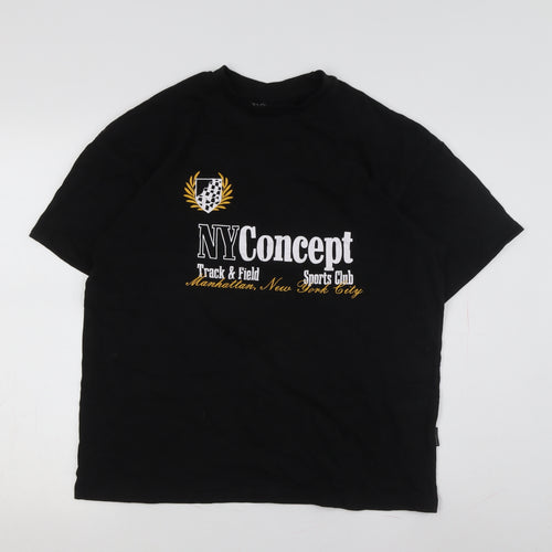 NY Concept Men's Black Medium Sports T-Shirt