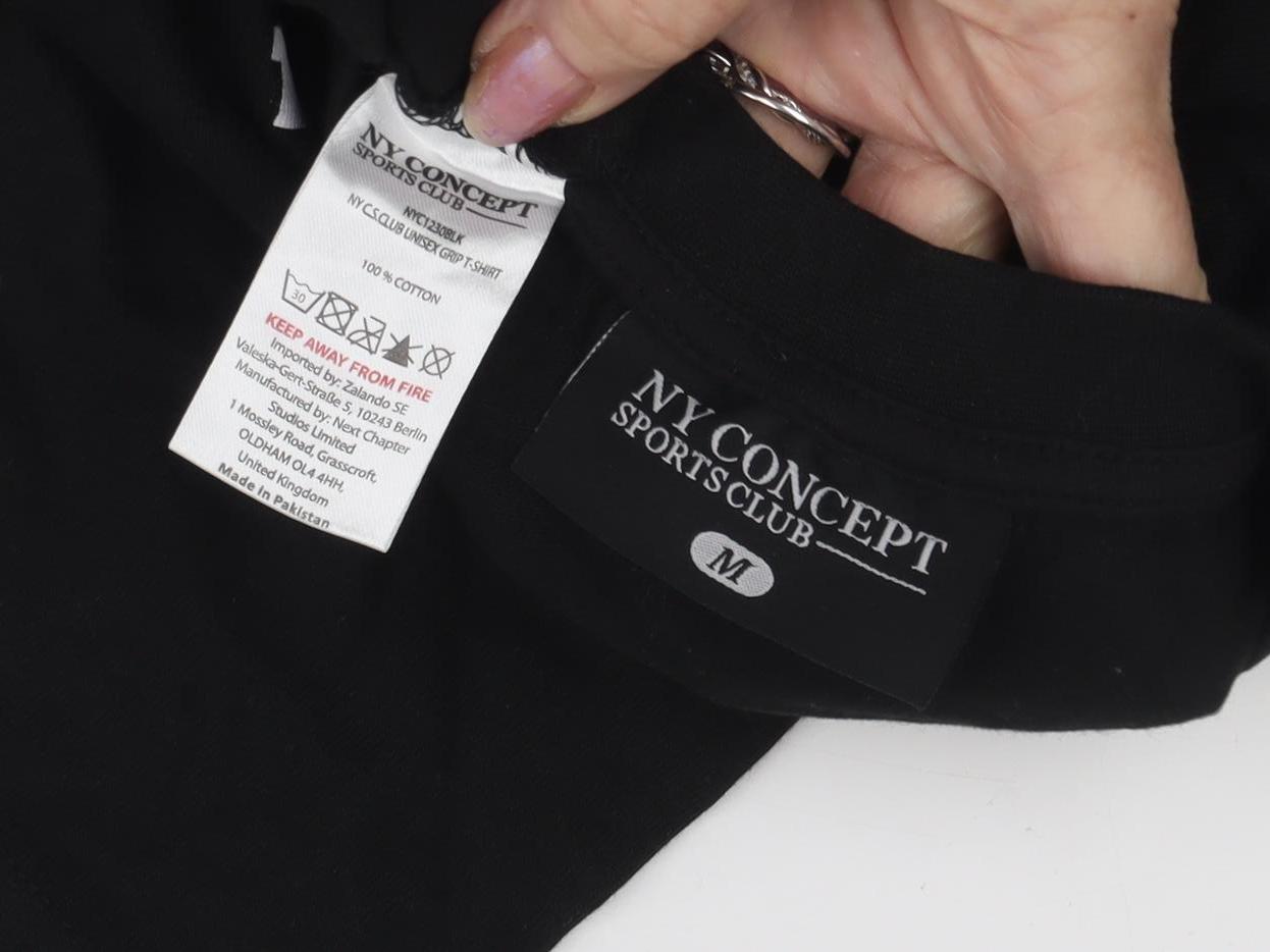 NY Concept Men's Black Medium Sports T-Shirt