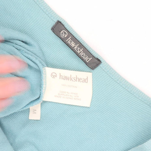 Hawkshead Women's Blue Cardigan V-Neck Medium