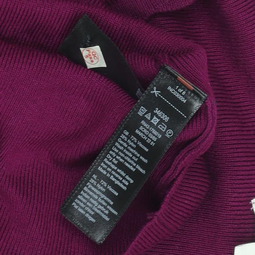 Monsoon Women's Purple Cardigan in Size L