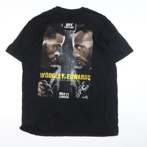 UFC Men's Black XL Sports Graphic T-Shirt