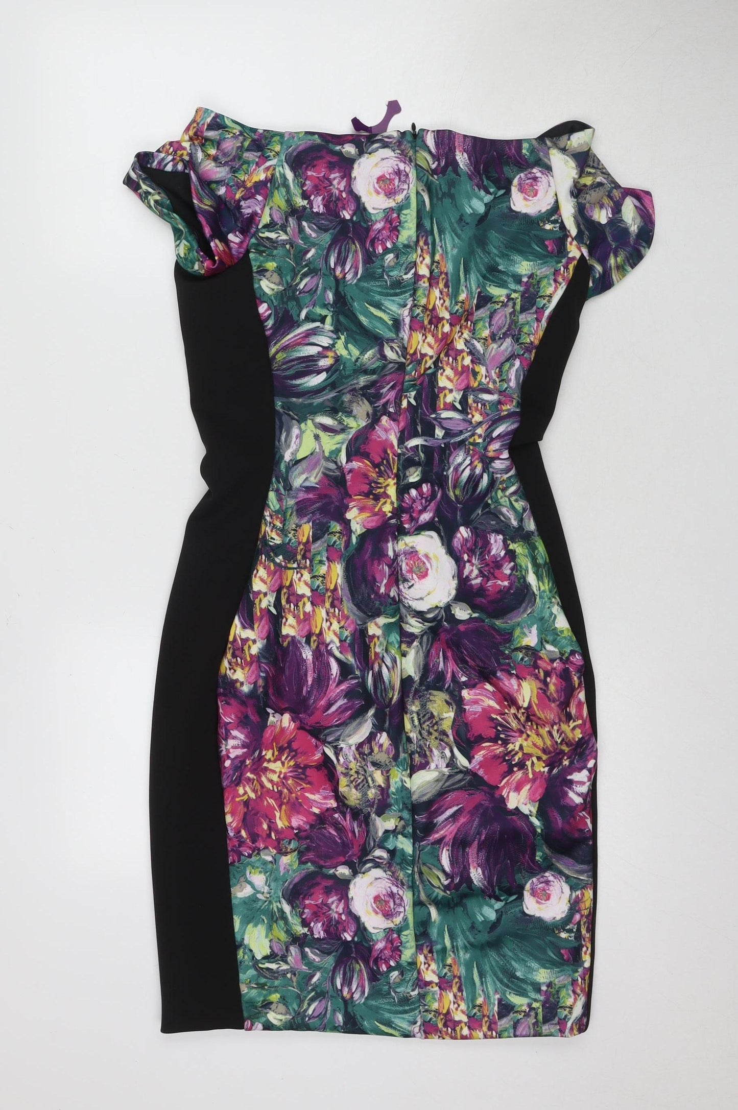 Amy Childs Women's Multicoloured Bodycon Dress Size 12
