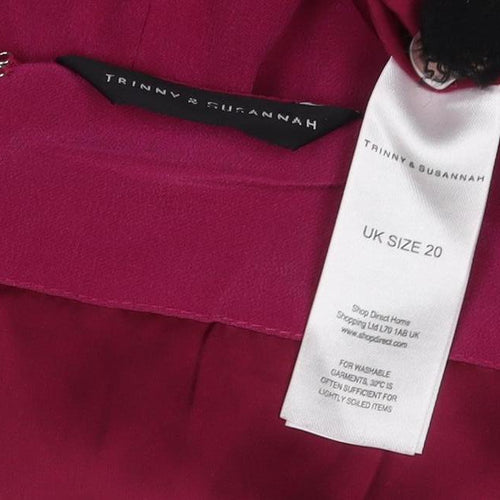 Trinny & Susannah Women's Red Dress Size 20