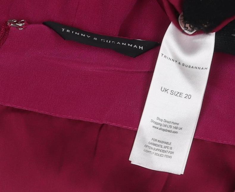 Trinny & Susannah Women's Red Dress Size 20