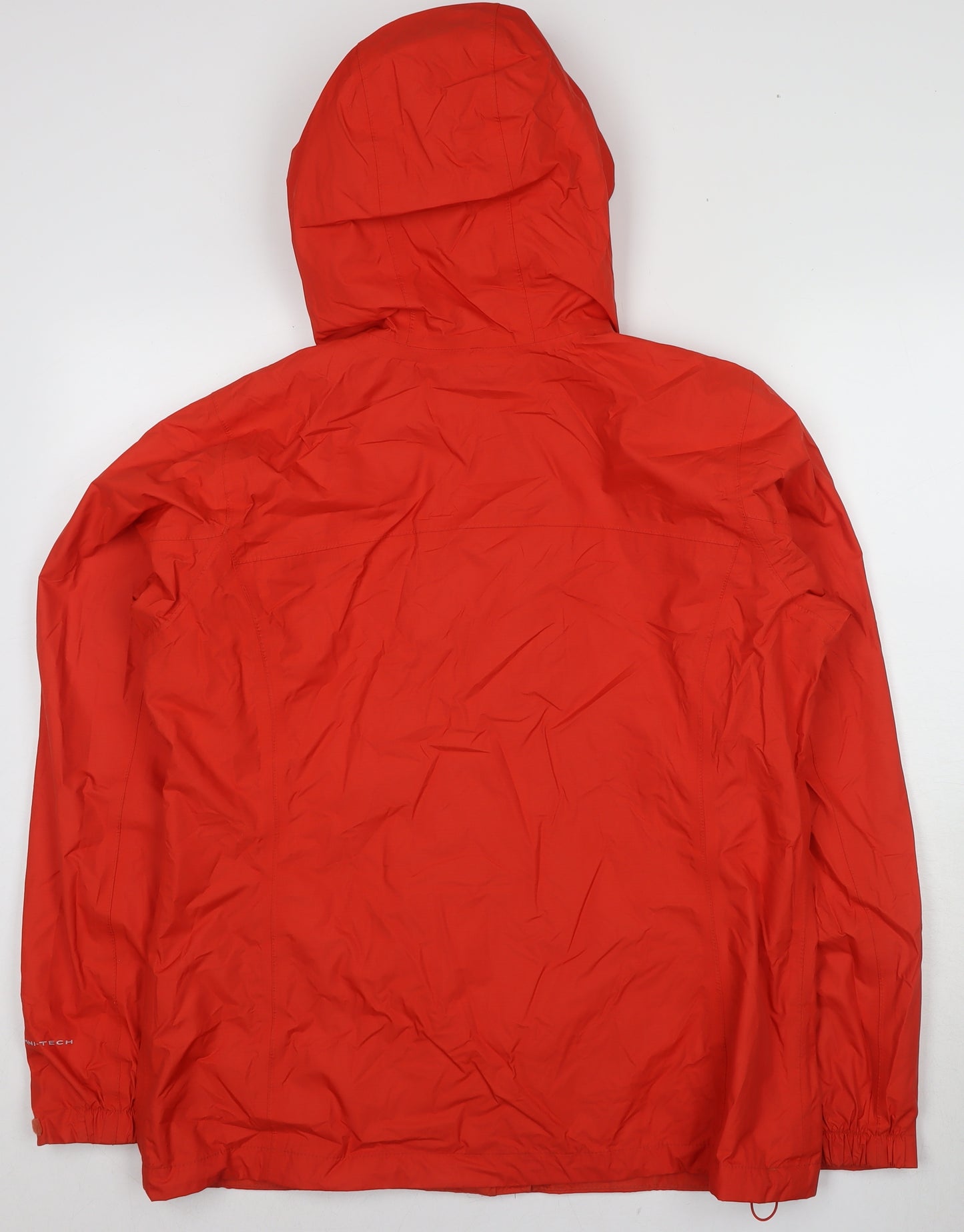 Columbia Men's Red XL Rain Coat Hooded Waterproof Jacket