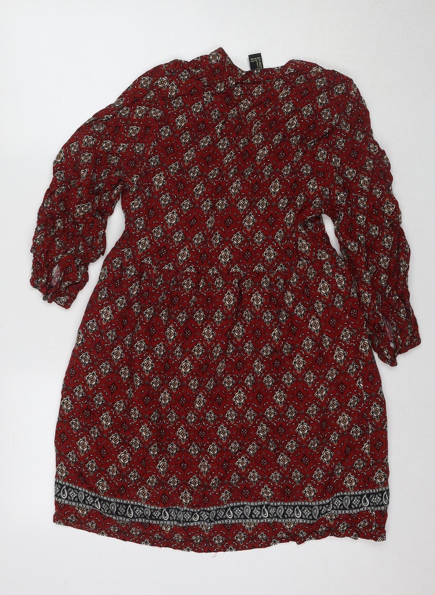 Forever 21 Women's Multicoloured A-Line Dress Size 4