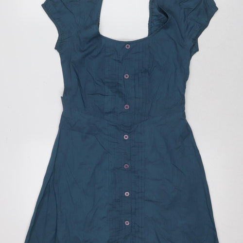 ASOS Women's Blue A-Line Dress Size 10