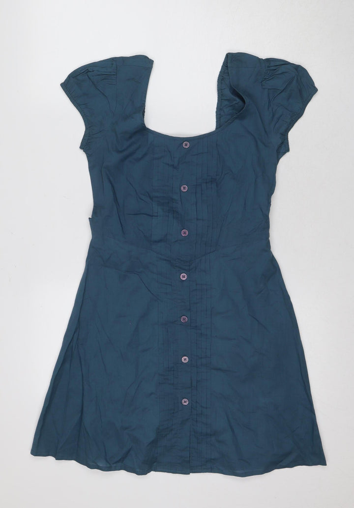 ASOS Women's Blue A-Line Dress Size 10