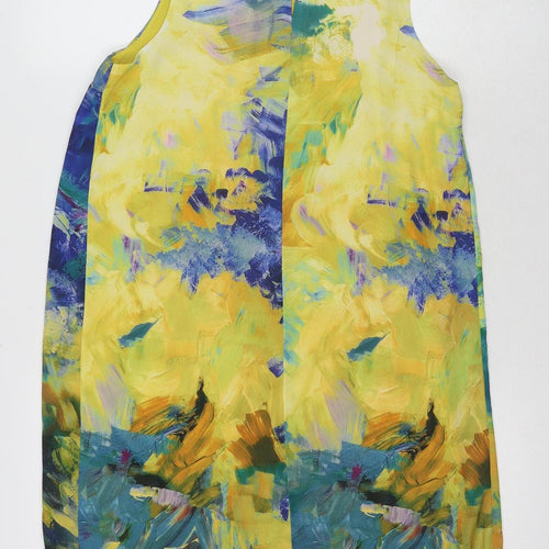 H&M Women's Multicoloured Shift Dress Size 6