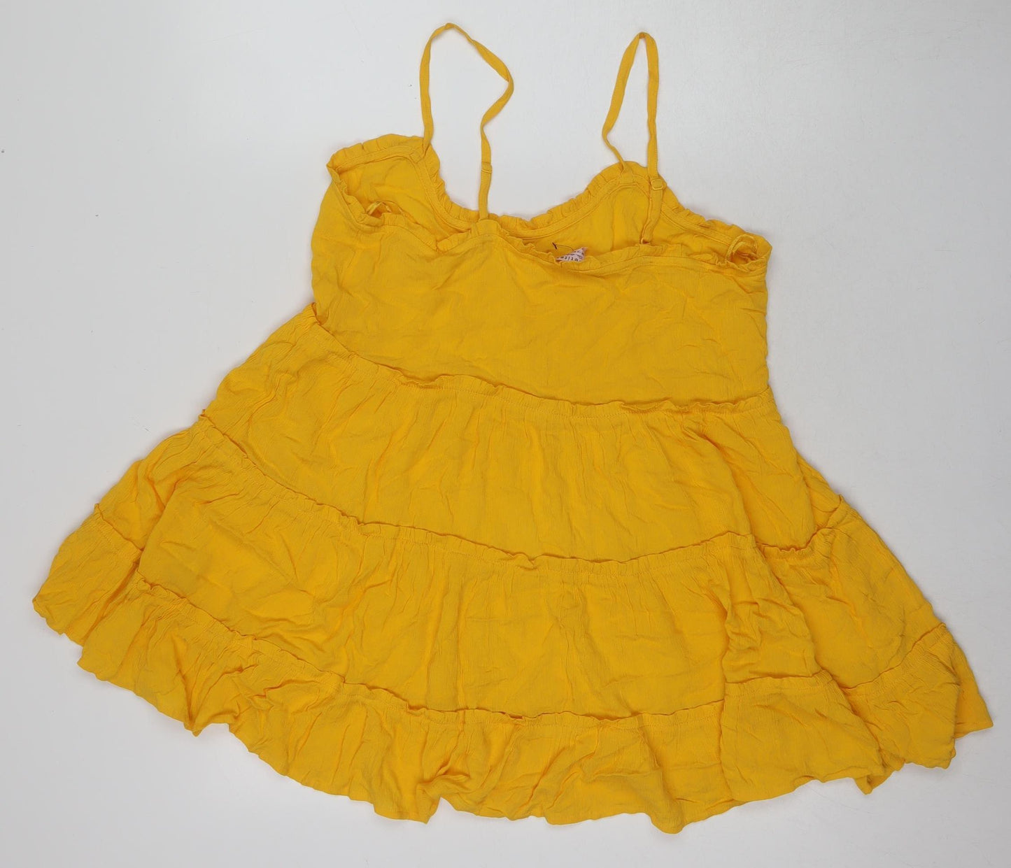 ASOS Women's Yellow Petites Trapeze Dress