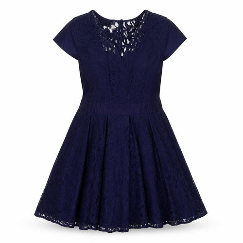 Warehouse Women Blue A-Line Dress, Size 12, Party-Ready
