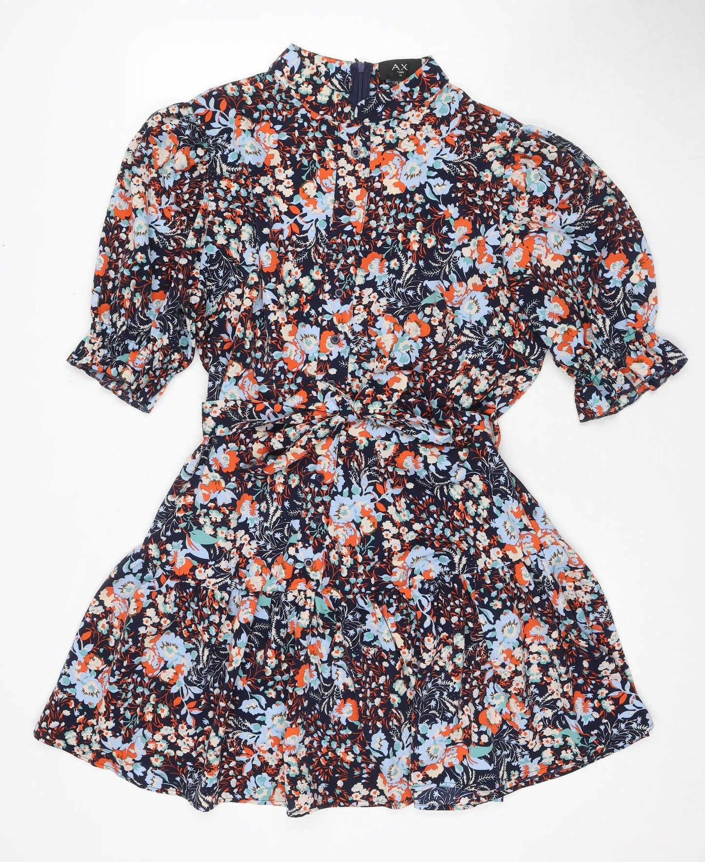 AX Paris Women's Multicoloured A-Line Dress Size 16