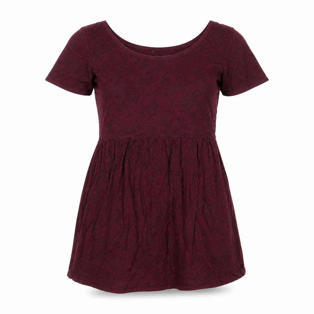 Front view of Apricot Women's Red A-Line Dress, size 12