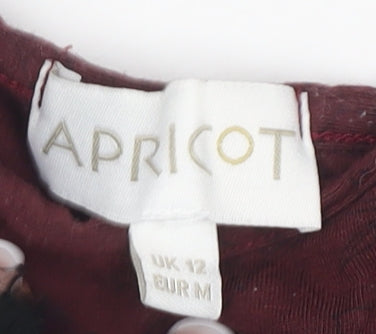 Apricot Women's Red A-Line Dress Size 12