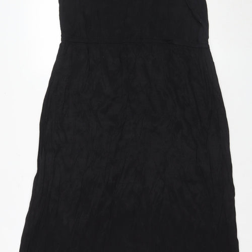 Next Women's Black Strappy Dress, Size 22