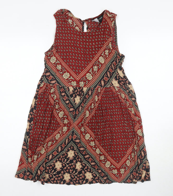 Minkpink Women's Multicolour A-Line Dress XS