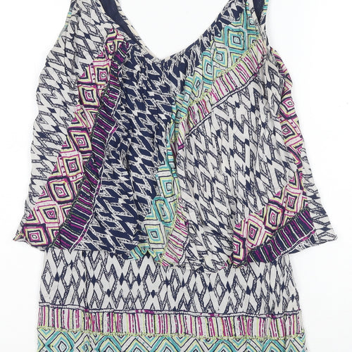 Plenty by Tracy Reese Women's Multicoloured Slip Dress S