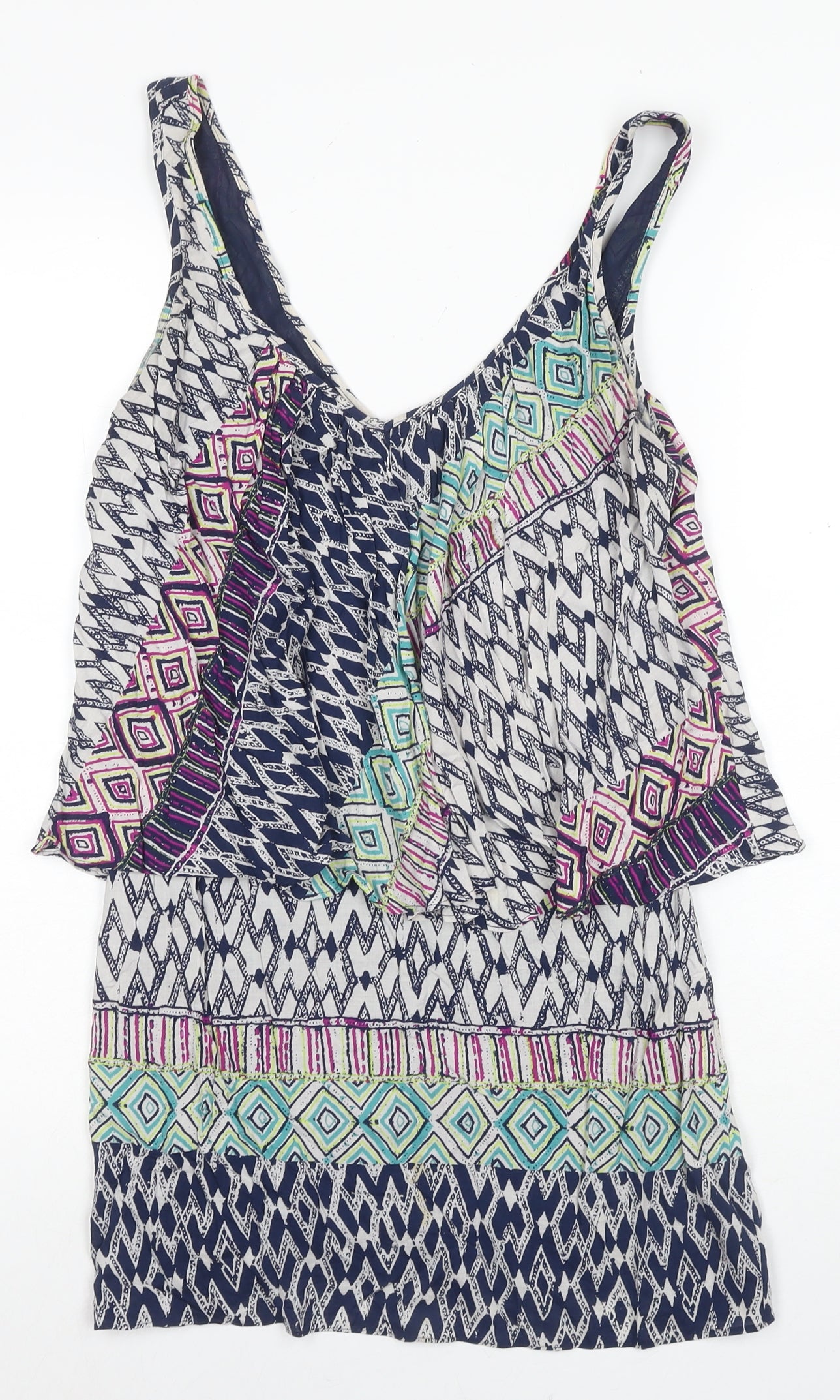 Plenty by Tracy Reese Women's Multicoloured Slip Dress S