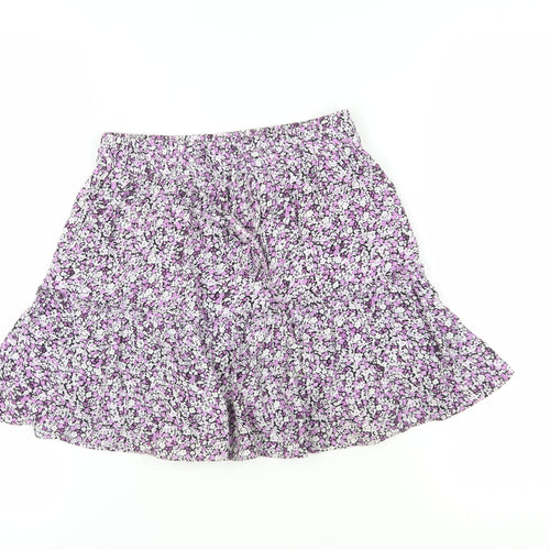 Zara Women's Multicoloured Floral Skirt XS