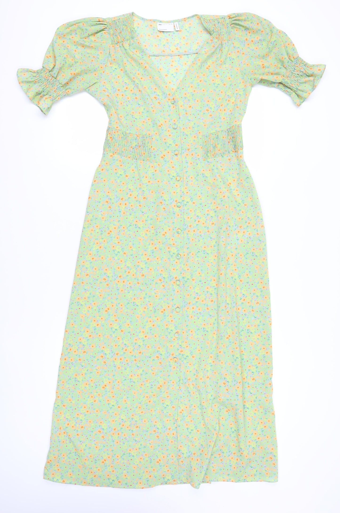 ASOS DESIGN Women Multicoloured Floral A-Line Dress