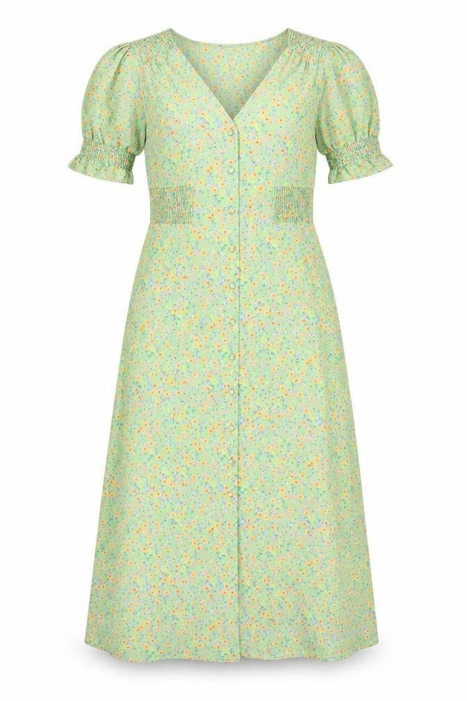 ASOS DESIGN Women Multicoloured Floral A-Line Dress