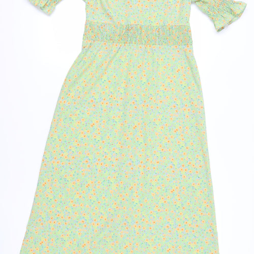 ASOS DESIGN Women Multicoloured Floral A-Line Dress