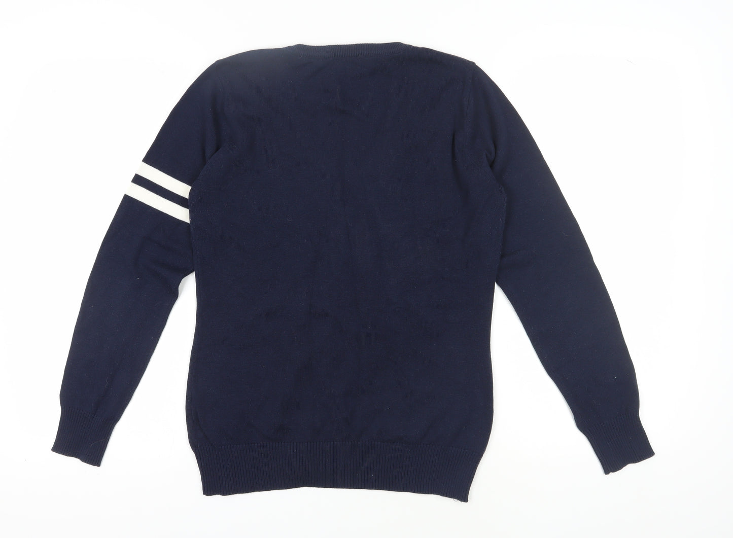 AJC Women's Blue Cardigan Size 14-16 V-Neck