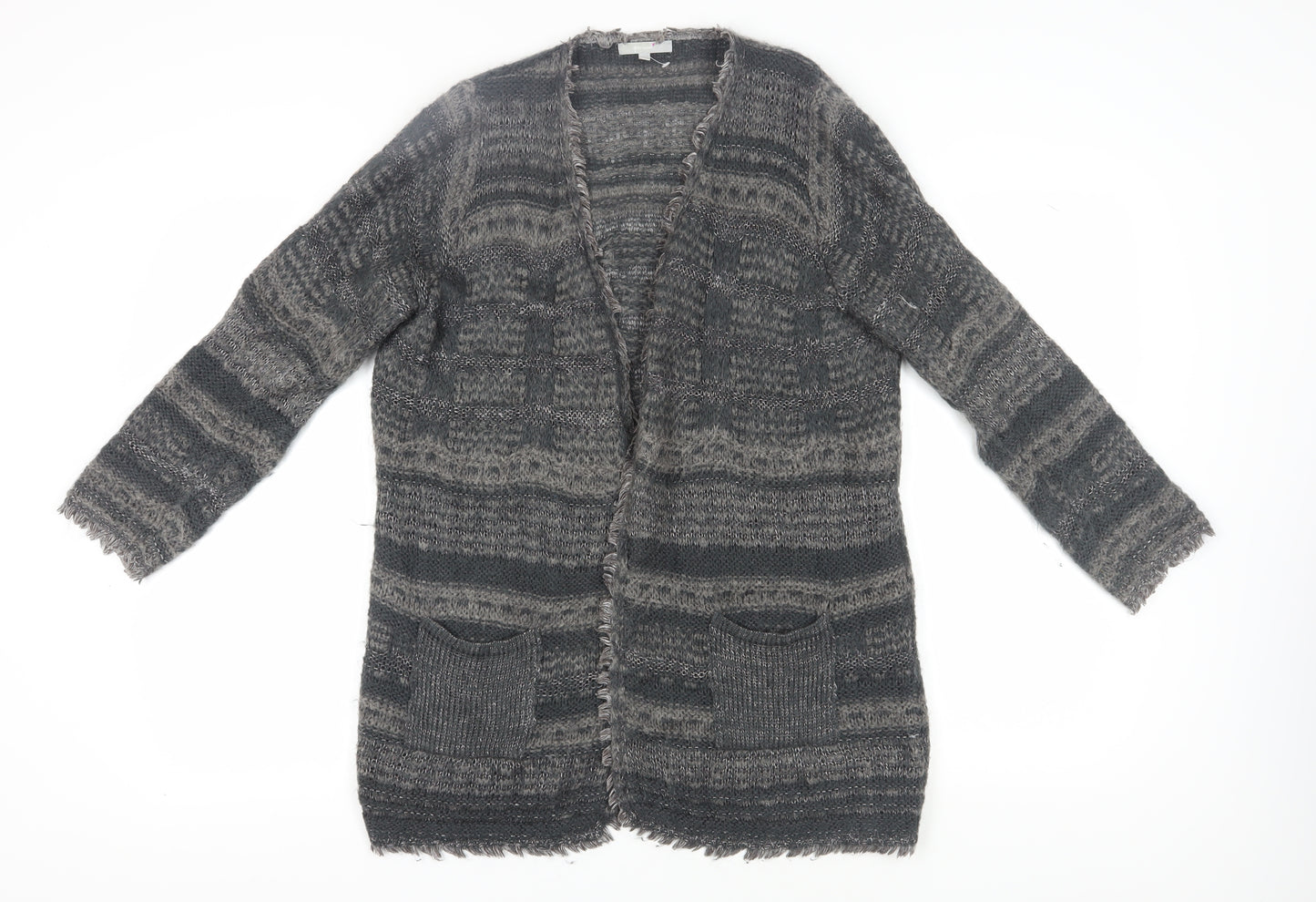 Marks and Spencer Women's Grey Cardigan Size 16