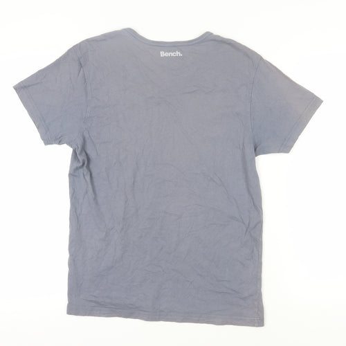 Bench Men's Grey Graphic T-shirt size M