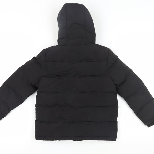 SoulCal & Co Boys Black Puffer Jacket 7-8 Years