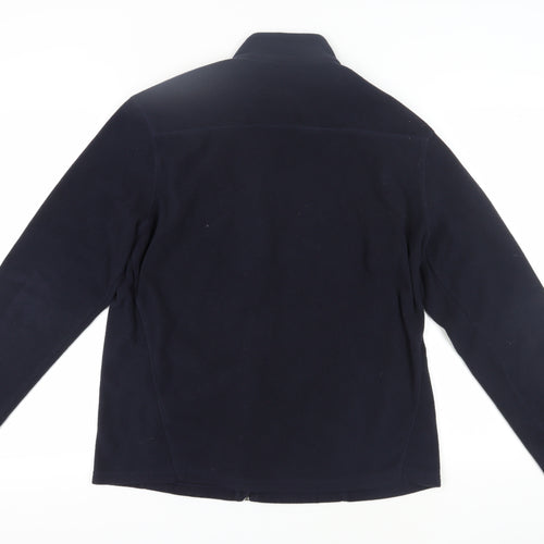 Quechua Men's Black Fleece Hiking Jacket XL