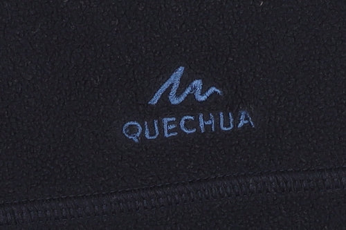 Quechua Men's Black Fleece Hiking Jacket XL