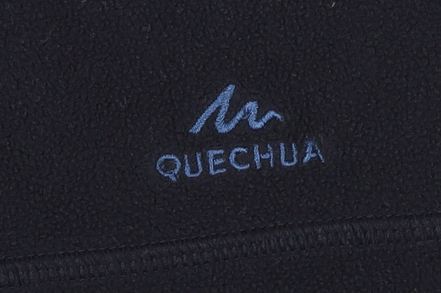 Quechua Men's Black Fleece Hiking Jacket XL