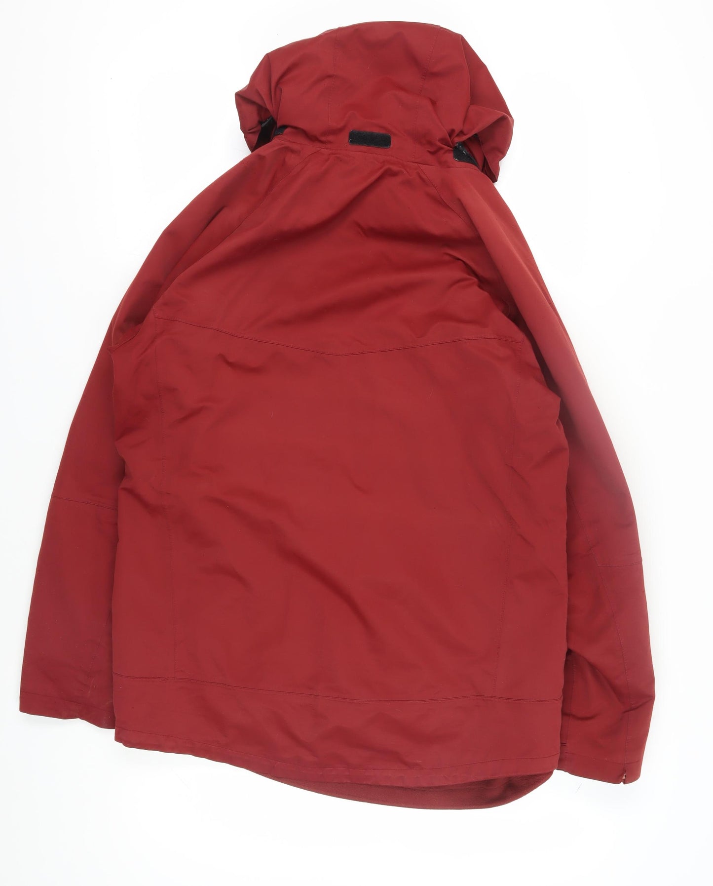 Hi Gear Men's Red Hooded Waterproof Jacket - Medium