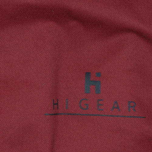 Hi Gear Men's Red Hooded Waterproof Jacket - Medium