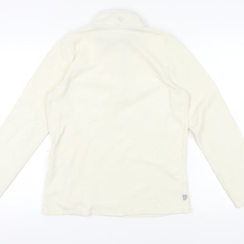 Regatta Women's Cream 1/4 Zip Fleece Sweatshirt