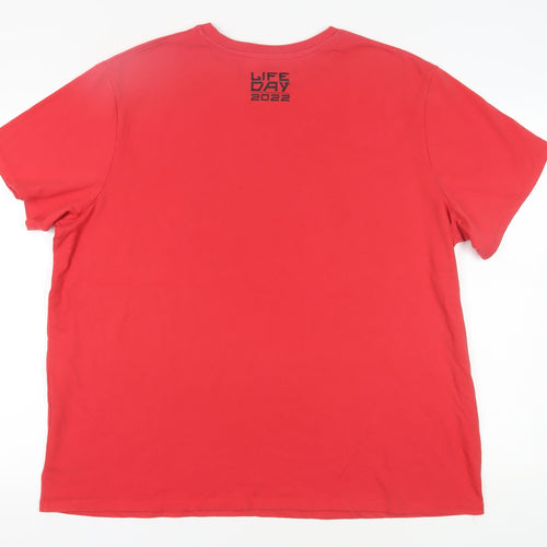 Star Wars Men's Red 2XL Movie Graphic T-Shirt