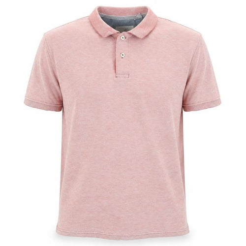 Jasper Conran Men's Pink Cotton Polo Shirt L Casual