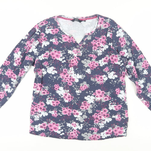 Isle Essentials Women's Floral M T-Shirt Multicoloured