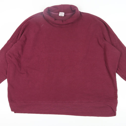Victoria's Secret Pink Women’s Purple Oversized Sweatshirt Size L
