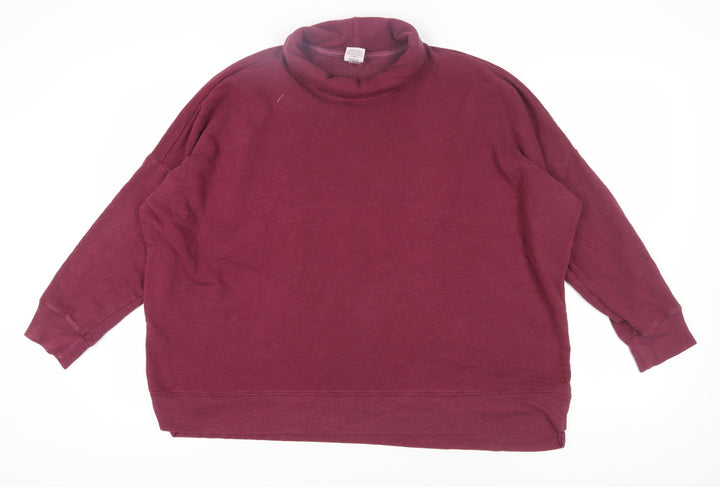 Victoria's Secret Pink Women’s Purple Oversized Sweatshirt Size L