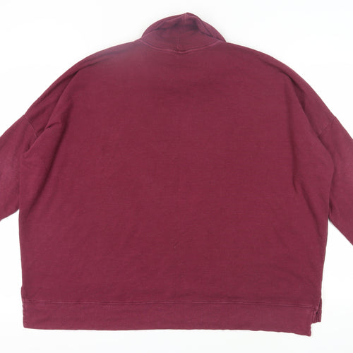 Victoria's Secret Pink Women’s Purple Oversized Sweatshirt Size L