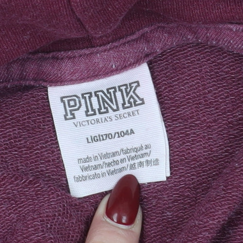 Victoria's Secret Pink Women’s Purple Oversized Sweatshirt Size L